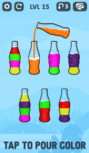 Soda Sort Puzzle - Water Color Sorting - SortPuz Screenshot 0