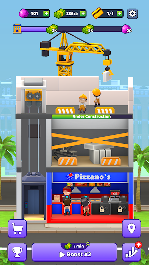 Idle Rent Tower Screenshot 0