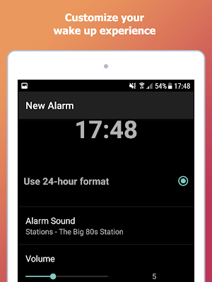 myAlarm Clock: News + Radio Alarm Clock for Free Screenshot 3