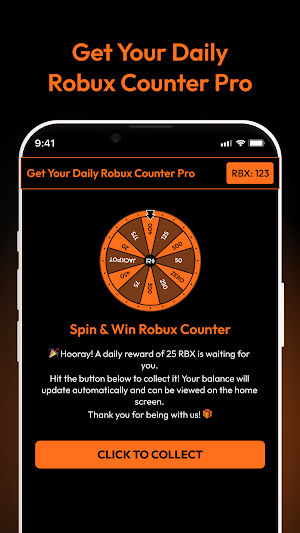 Spin to Get RBX- Quick Counter Screenshot 2