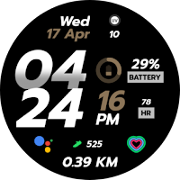 EXD037: Digital Watch Face