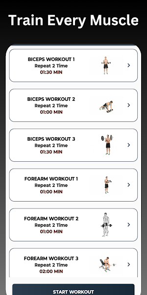 Forearms Workout - Arm Workout Screenshot 2