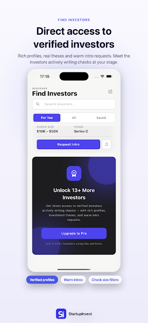 StartupInvest Screenshot 1