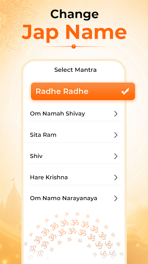 Radha Naam Jap Counter - Mala Screenshot 2
