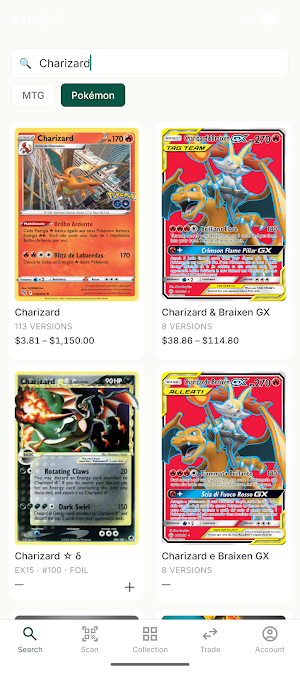 Sleeve - TCG Card Tracker Screenshot 3