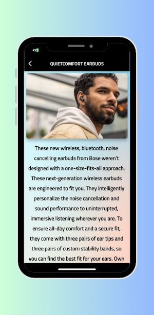 Bose QuietComfort guide Screenshot 0