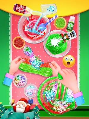 Glitter Slime -Christmas Party Screenshot 1