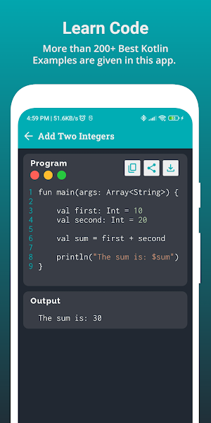 Kotlin Examples Screenshot 1