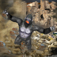 Angry Gorilla Destroy City