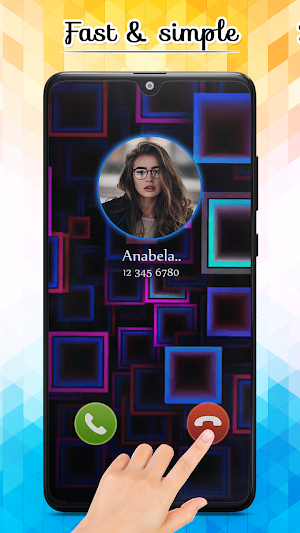 Neat Color Call Phone - Color Caller Screen Screenshot 0
