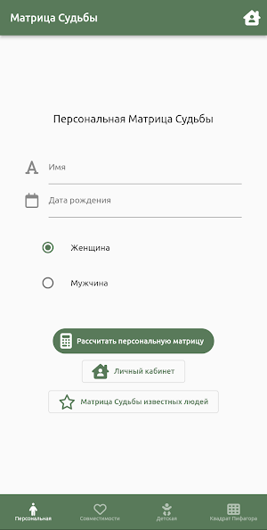 Матрица Судьбы. Психоматрица Screenshot 0