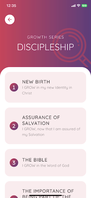 Discipleship Growth Series Screenshot 1