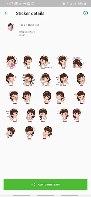 Emoji Autocollants Screenshot 3