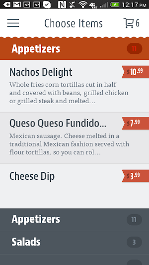 La Unica Mexican Restaurant Screenshot 2