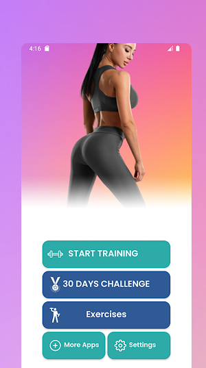 Butt and Abs Workout Fitness Screenshot 0