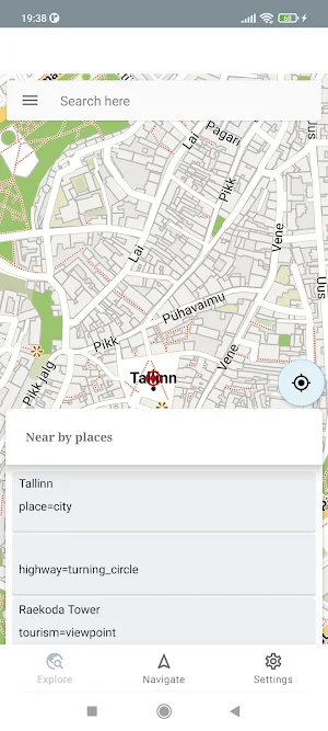 Tallinn Estonia Offline Map Screenshot 0