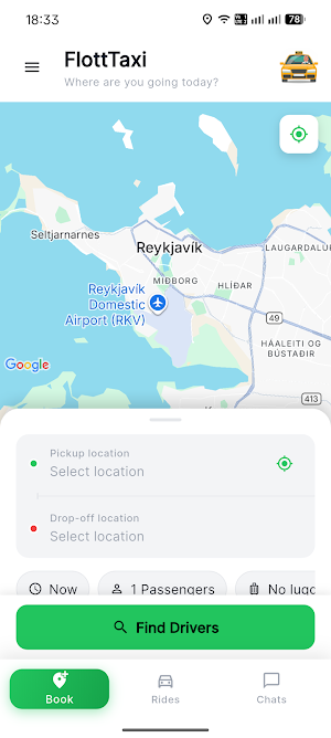 Flott Taxi Screenshot 1