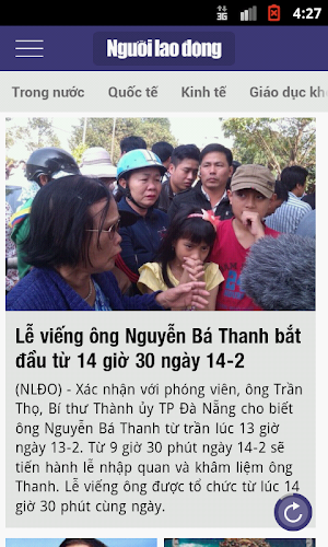 Người lao động Screenshot 0