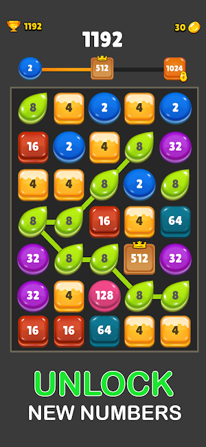 Candy Number - Merge Puzzle Screenshot 2