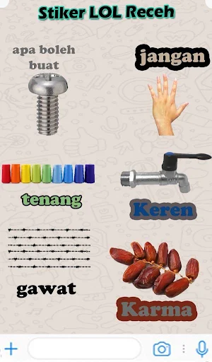 LOL Receh Sticker - WAStickerApps Screenshot 2