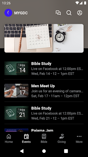 GREATER DREAMS CHURCH Screenshot 1