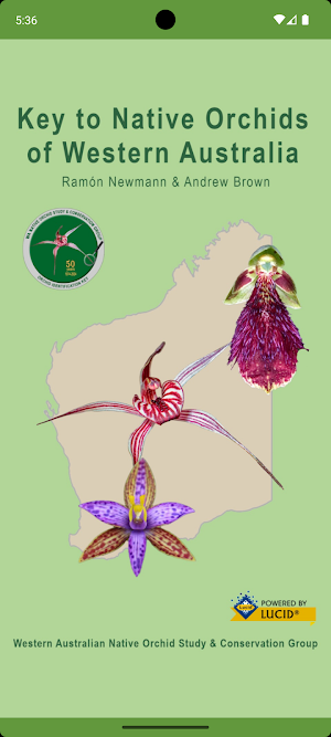 Western Australian Orchid Key Screenshot 0