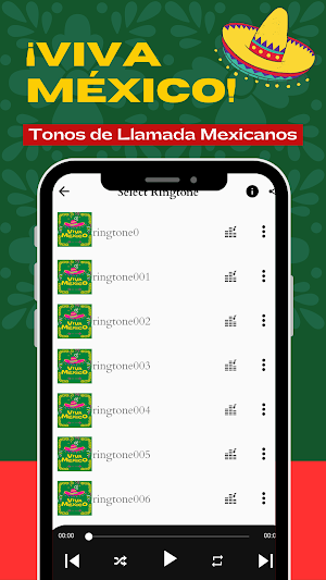 Tonos de llamada mexicanos Screenshot 0