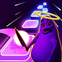 The Grimace Shake Tiles Hop
