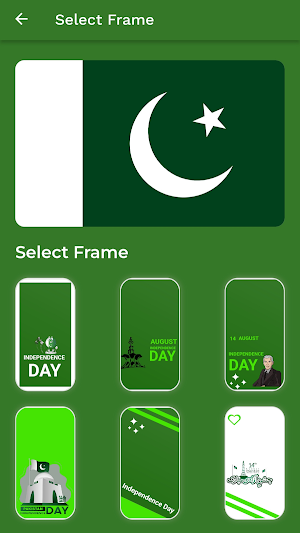 Independence day  photo Frame Screenshot 2