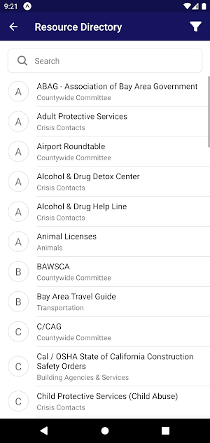 Hillsborough CA Mobile App Screenshot 2