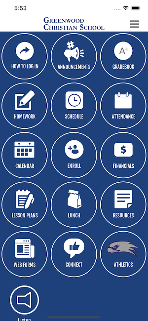Greenwood Christian School Screenshot 1