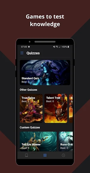 Dota 2 Quiz Screenshot 1