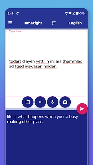 Tamazight English Translator Screenshot 3