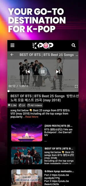 Just K-Pop TV Screenshot 3