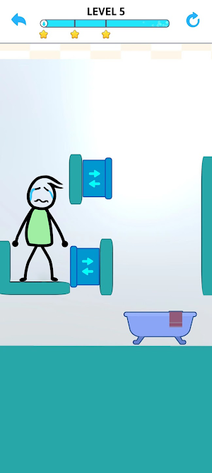 Help Me: Stick Tricky Brain Screenshot 0