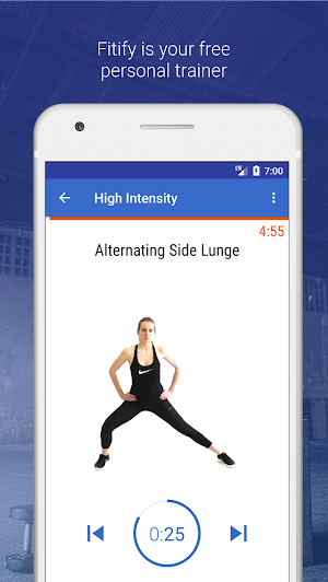 HIIT & Cardio Workout by Fitify Screenshot 0
