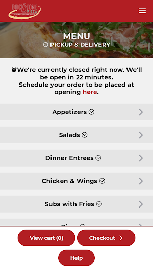 Brickstone Pizza Screenshot 1