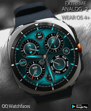 Extreme Analog 2 Wear OS4+ Screenshot 2