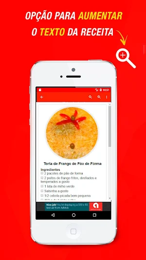 Receitas de Torta de Frango Screenshot 2