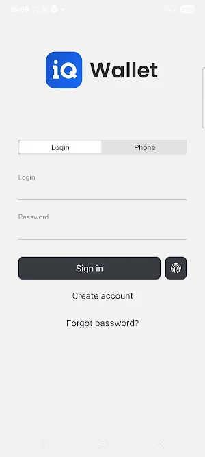 IQ Tech Wallet Screenshot 0