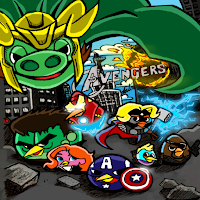 Vengadores Bird  Angry