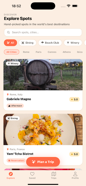 Volo — AI Trip Planner Screenshot 0