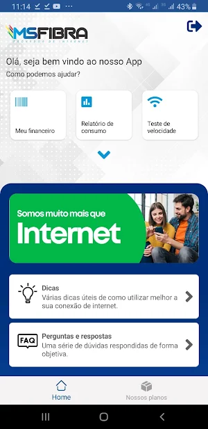 MSFibra Internet - App oficial Screenshot 2
