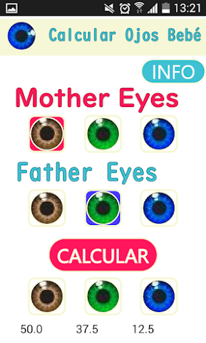 Calculadora - Color de hijos b Screenshot 0