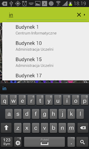 Kampus SGGW (stara wersja) Screenshot 1