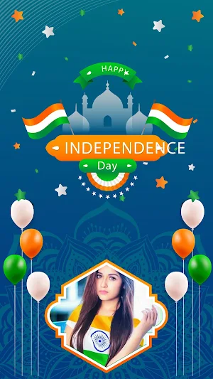 Independence Day Photo Frame Screenshot 3