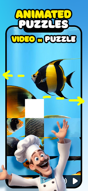 Sliding Puzzle: Chef Cook Screenshot 2