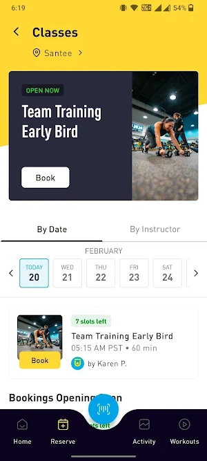 Chuze Fitness Screenshot 1