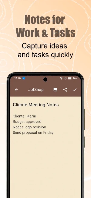 JotSnap - Quick Notes & Memo Screenshot 3