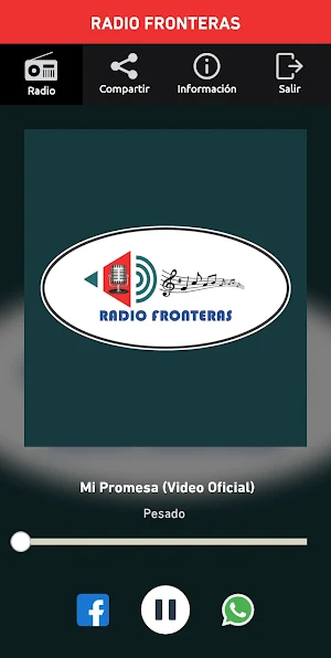 Radio Fronteras Screenshot 0